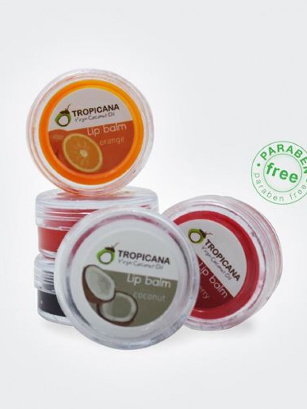 Бальзам для губ "Аромат манго" с кокосовым маслом Тропикана. Virgin Coconut Oil Lip Balm Tropicana. - 1