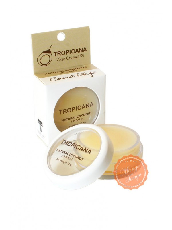 Бальзам для губ с кокосовым маслом Тропикана. Virgin Coconut Oil Lip Balm Tropicana.10гр.