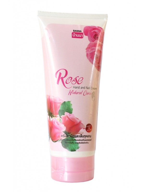 Крем для рук и ногтей с экстрактом Розы. Banna Rose Hand and Nail Cream.