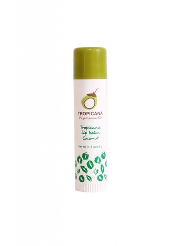 Бальзам для губ с кокосовым маслом Тропикана. Virgin Coconut Oil Lip Balm Tropicana.4гр.