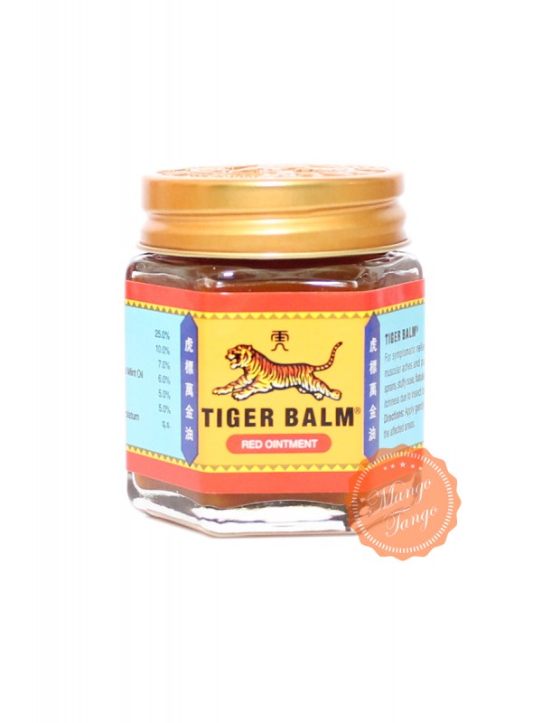 Красный тигровый бальзам " Tiger balm red". 30 г.